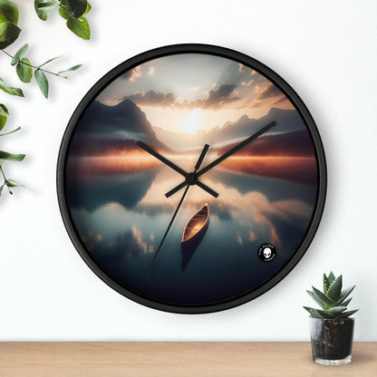 "Tranquil Morning" - The Alien Wall Clock