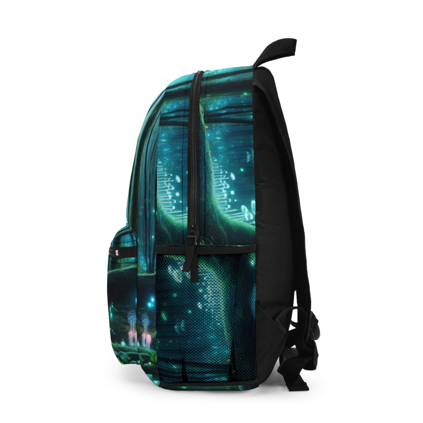 "Enchanted Night: Bioluminescent Forest" - The Alien Backpack