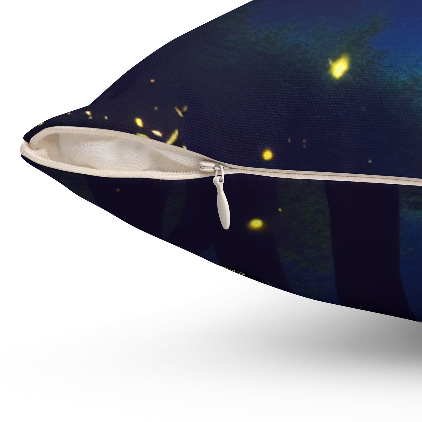 "Twilight Serenity: Firefly Dance"- The Alien Spun Polyester Square Pillow