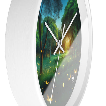 "Firefly Dusk" - The Alien Wall Clock