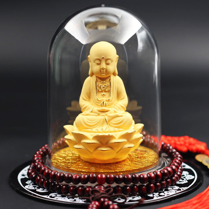 Buddha statue car decoration