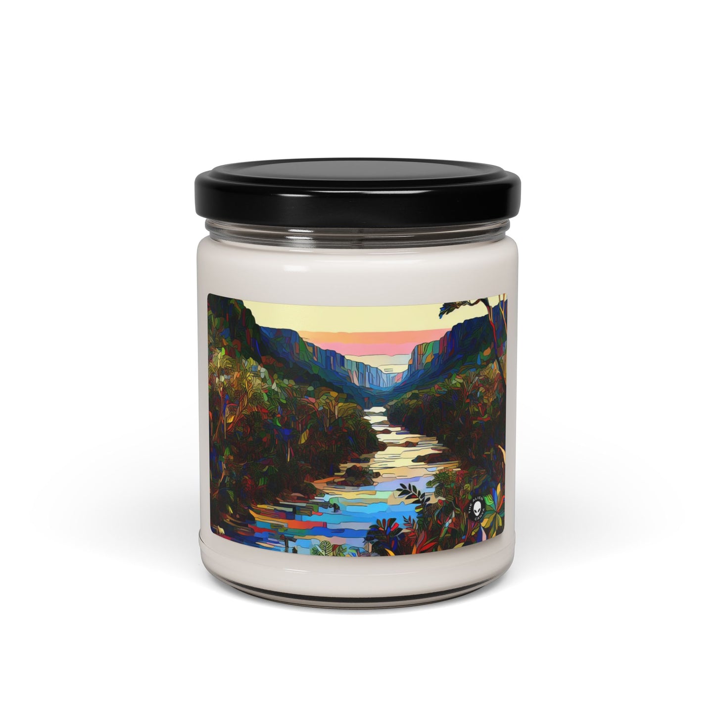 "Amazonian Kaleidoscope" - The Alien Scented Soy Candle 9oz