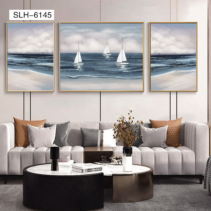 Modern Simple Living Room Decorative Painting Art Texture Fresco