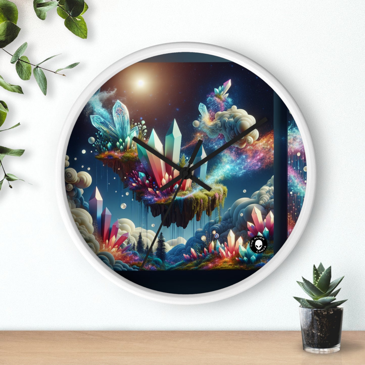 Dreamscape Delights - The Alien Wall Clock