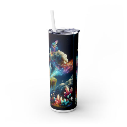 Dreamscape Delights - The Alien Maars® Skinny Tumbler with Straw 20oz