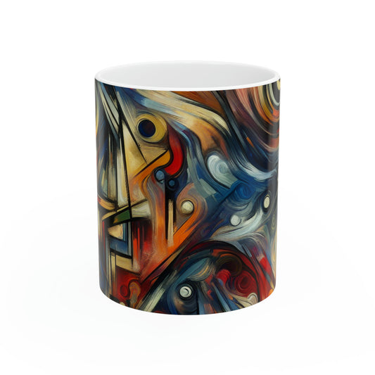 "Tempestuous Majesty" - The Alien Ceramic Mug 11oz Expressionism