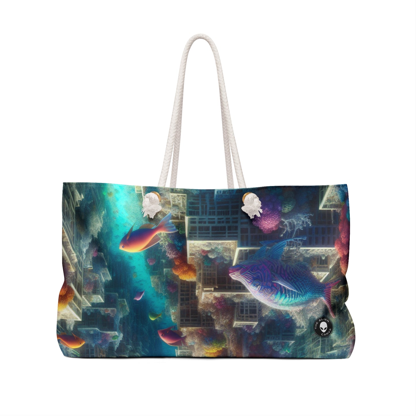 "Coralline City: un país de las maravillas surrealista bajo el agua" - The Alien Weekender Bag