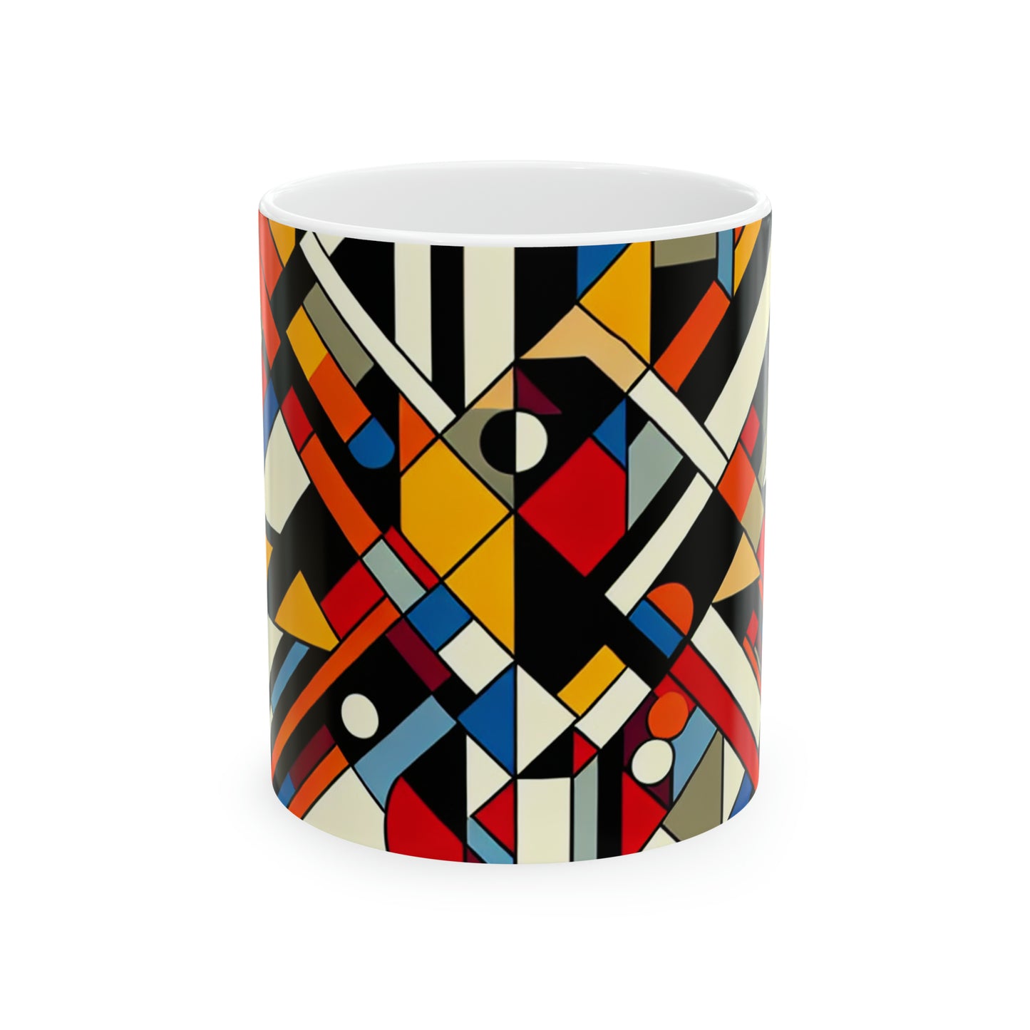 "United We Stand: A Constructivist Call for Equality" - The Alien Ceramic Mug 11oz Constructivism