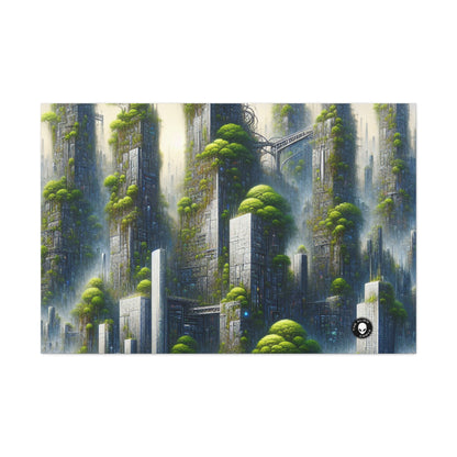 "Biodome Cityscape" - The Alien Canva