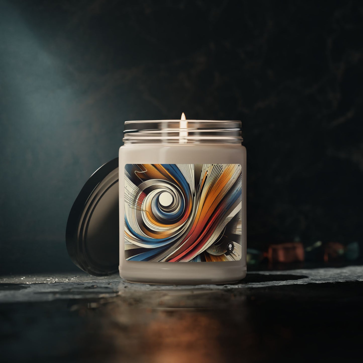 "Mechanical Harmony: A Kinetic Art Installation" - The Alien Scented Soy Candle 9oz Kinetic Art