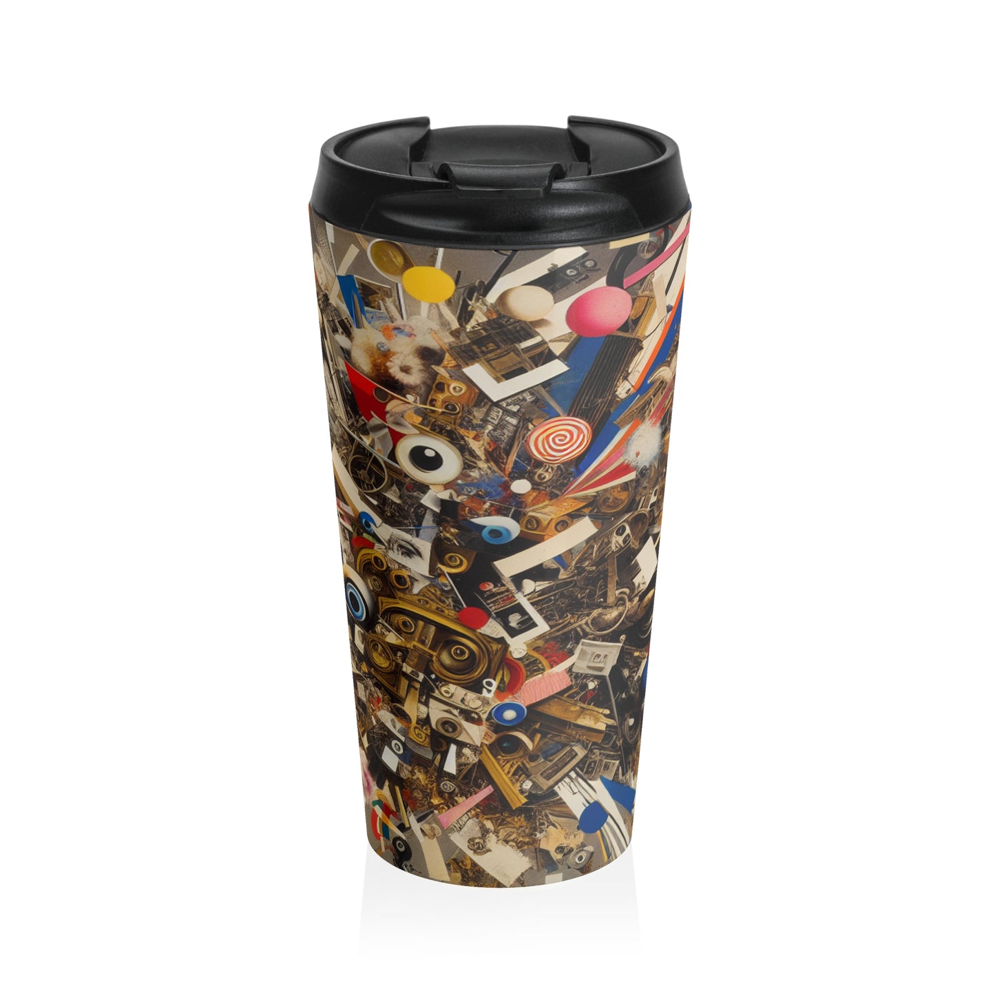 "Quirky Time Quack" - The Alien Stainless Steel Travel Mug Dadaism