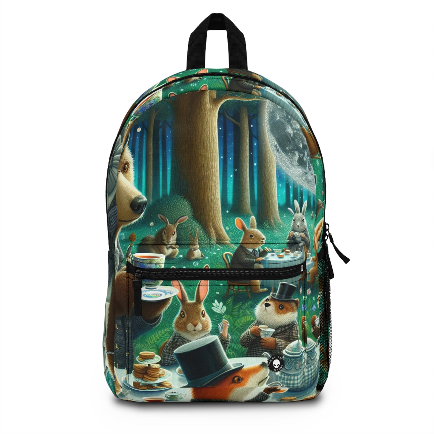 "Enchanted Moonlit Tea Party in the Forest" - The Alien Backpack