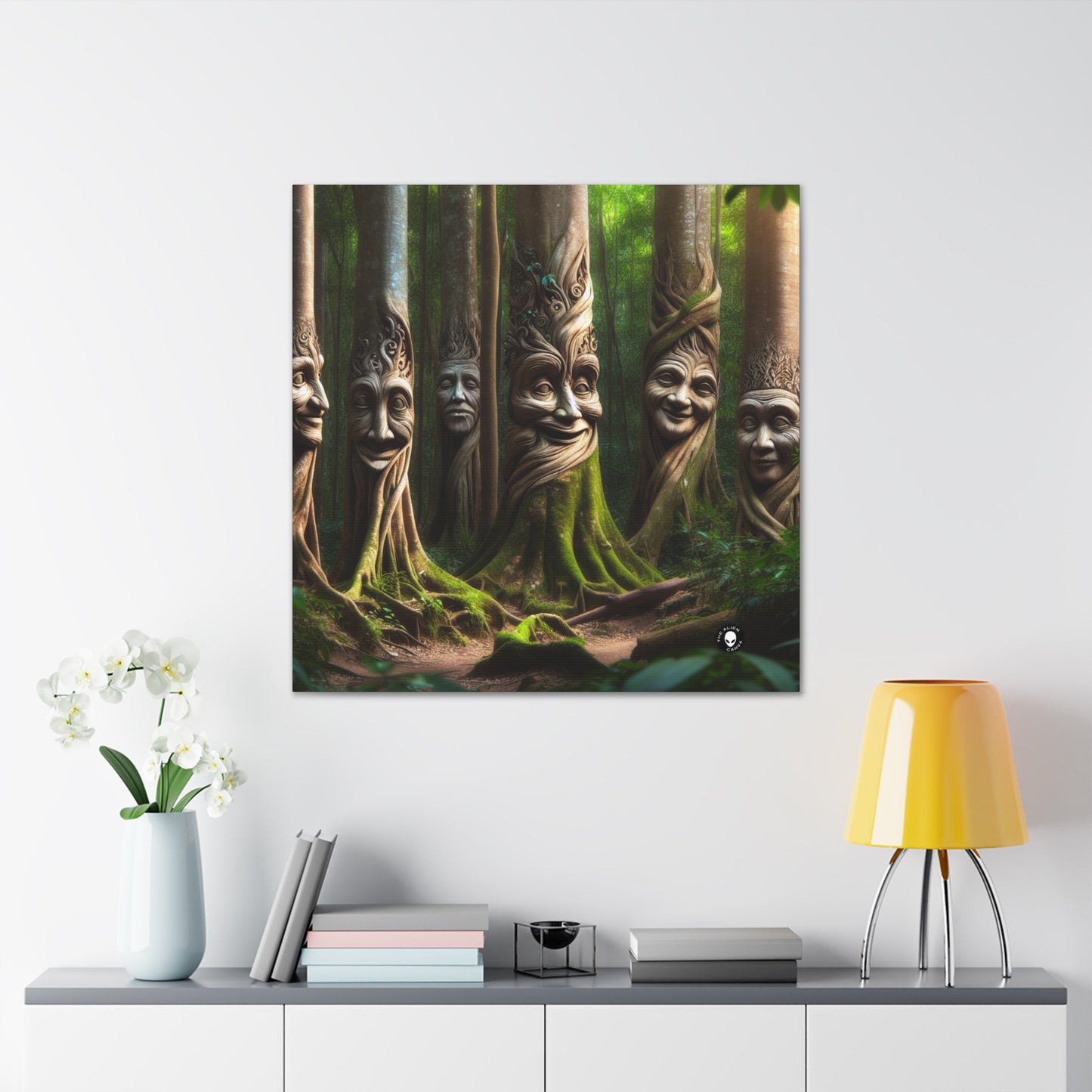 « La forêt bavarde : conversations entre les arbres » - The Alien Canva