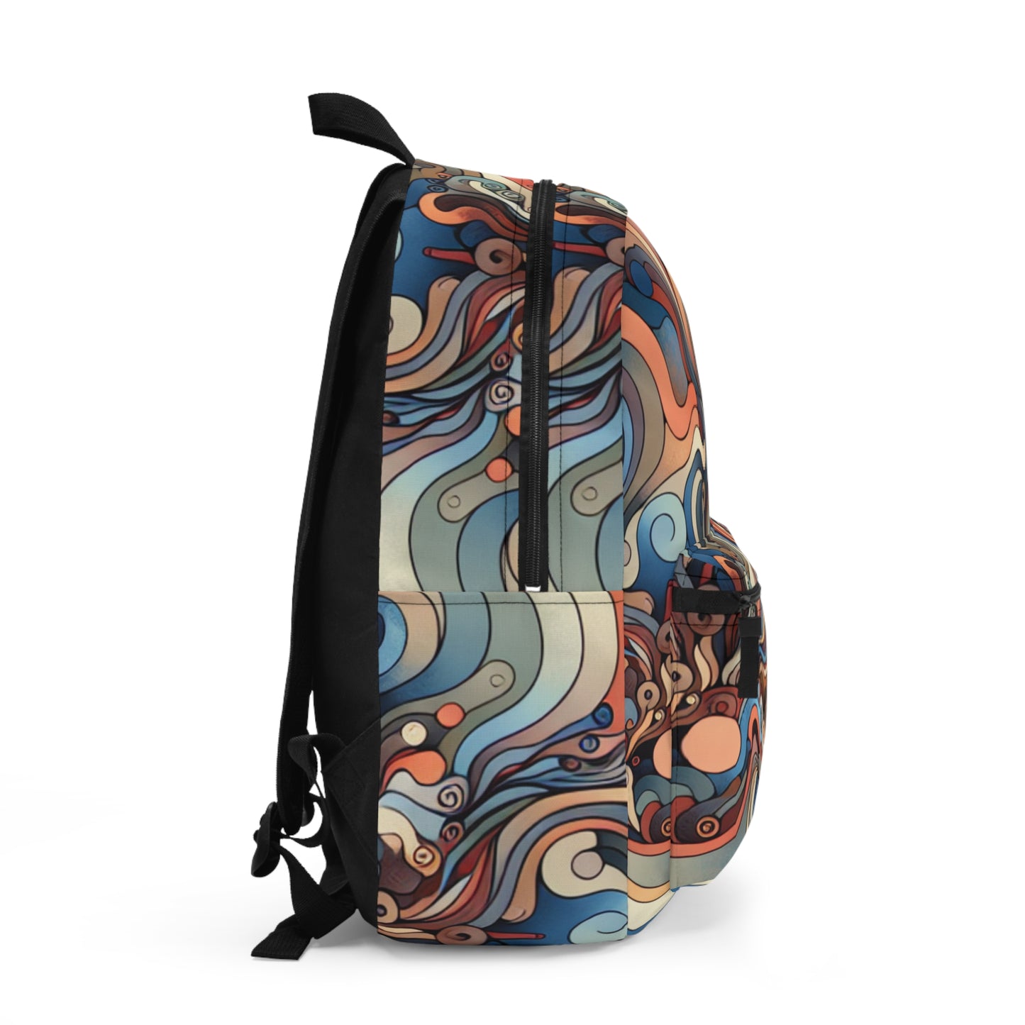 "Unleashing the Unconscious: A Surrealistic Exploration" - The Alien Backpack Surrealist Automatism