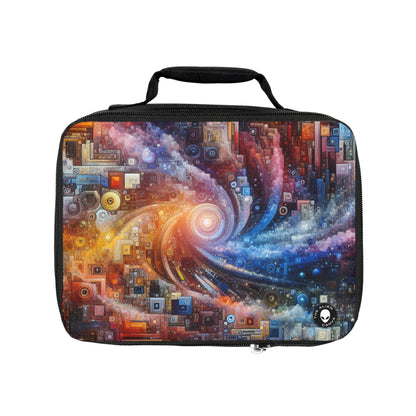 "Futuristic City Nights: A Dazzling Metropolis of Innovation and Imagination"- The Alien Lunch Bag Digital Art