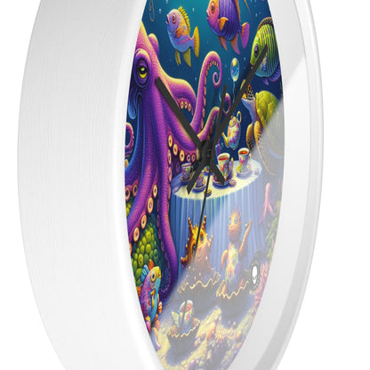 "Tea Time Under the Sea" - The Alien Wall Clock