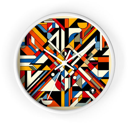 "Unis, nous sommes solidaires : un appel constructiviste à l'égalité" - The Alien Wall Clock Constructivism