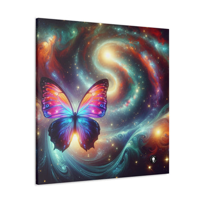 "Galactic Butterfly: A Cosmic Spectacle" - The Alien Canva