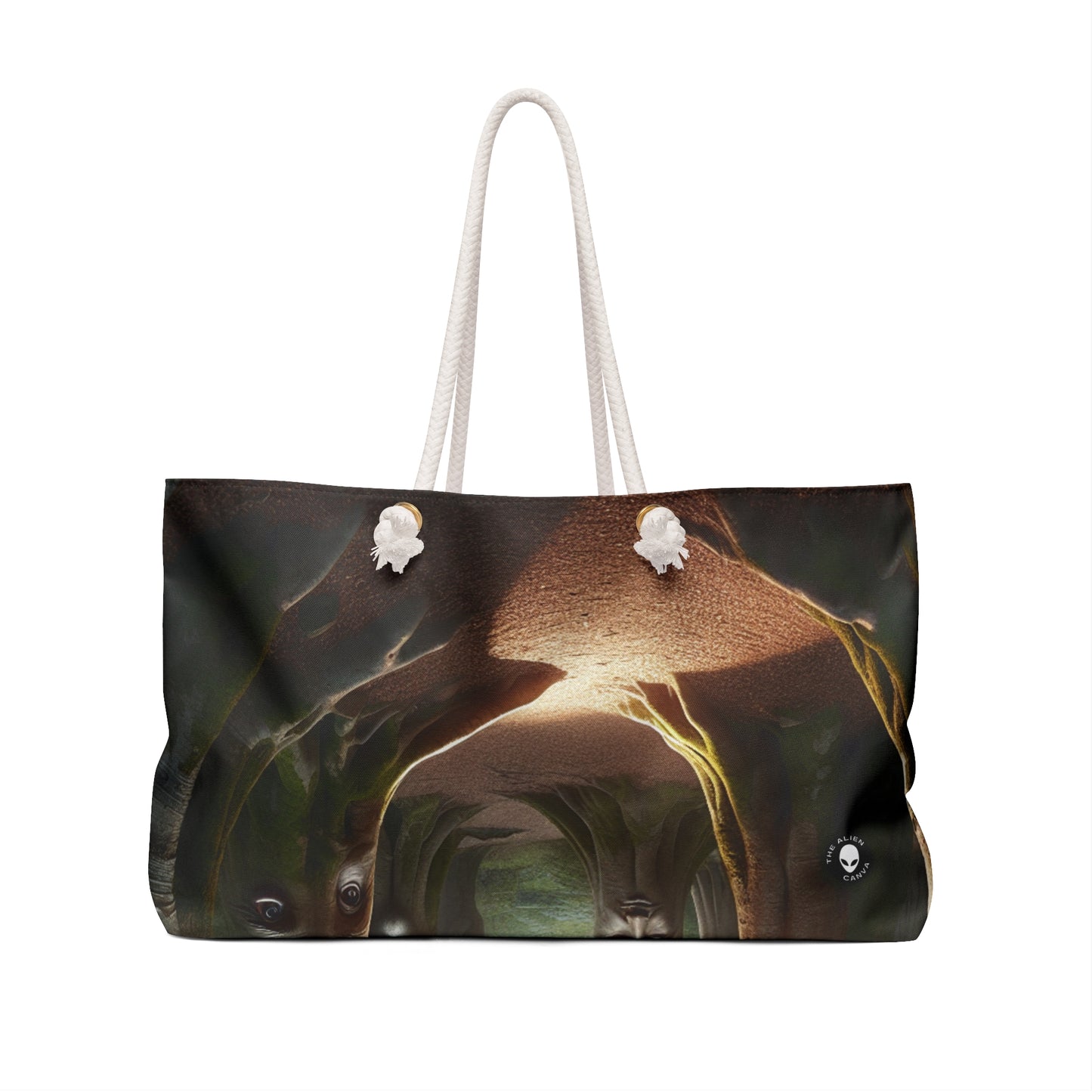 "Whispering Woods: Secretos del Bosque Encantado" - The Alien Weekender Bag