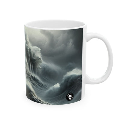 "Beacon of Resilience" - The Alien Ceramic Mug 11oz