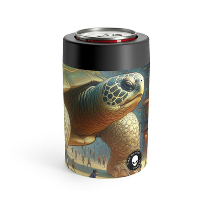 "Marvelous Turtle in the City" - The Alien Can Holder