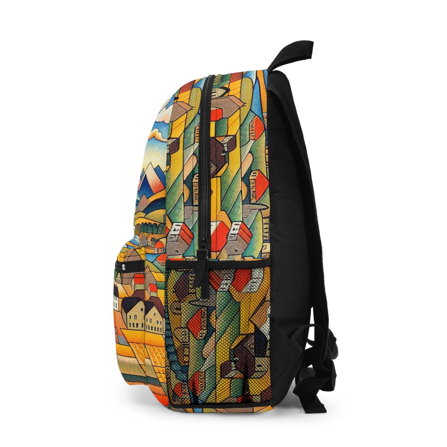 "Primal Paradise: A Vibrant Jungle Celebration" - The Alien Backpack Primitivism