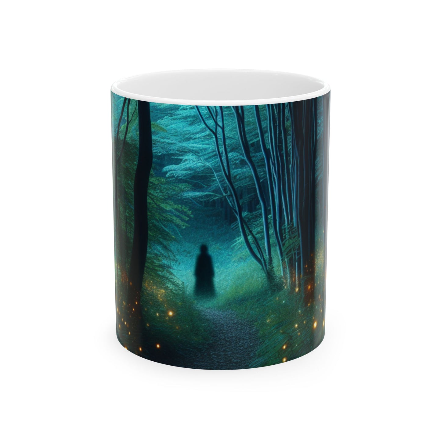 "Vigilia Encantada" - Taza de Cerámica Extraterrestre 11oz