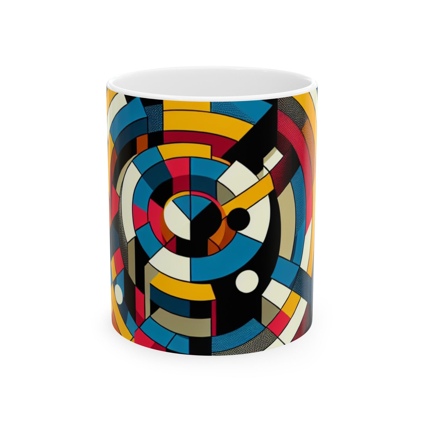 "Digital Revolution: A Constructivist Perspective" - The Alien Ceramic Mug 11oz Constructivism