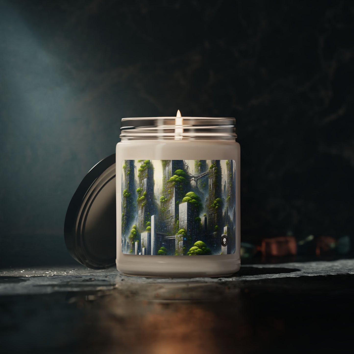 "Biodome Cityscape" - The Alien Scented Soy Candle 9oz