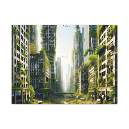 "La recuperación de la naturaleza: una jungla urbana futurista" - The Alien Canva