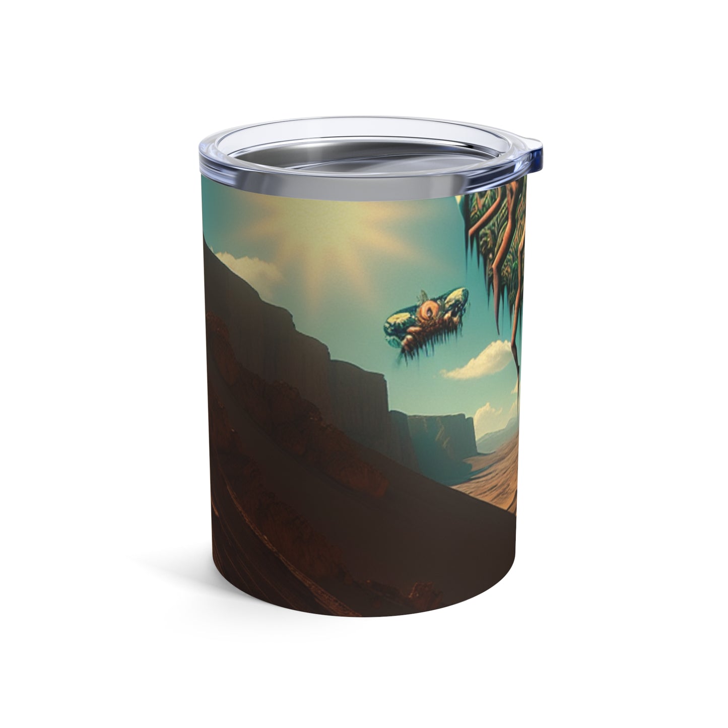 "Uprising in the Outback" - The Alien Tumbler 10oz Surrealism Style