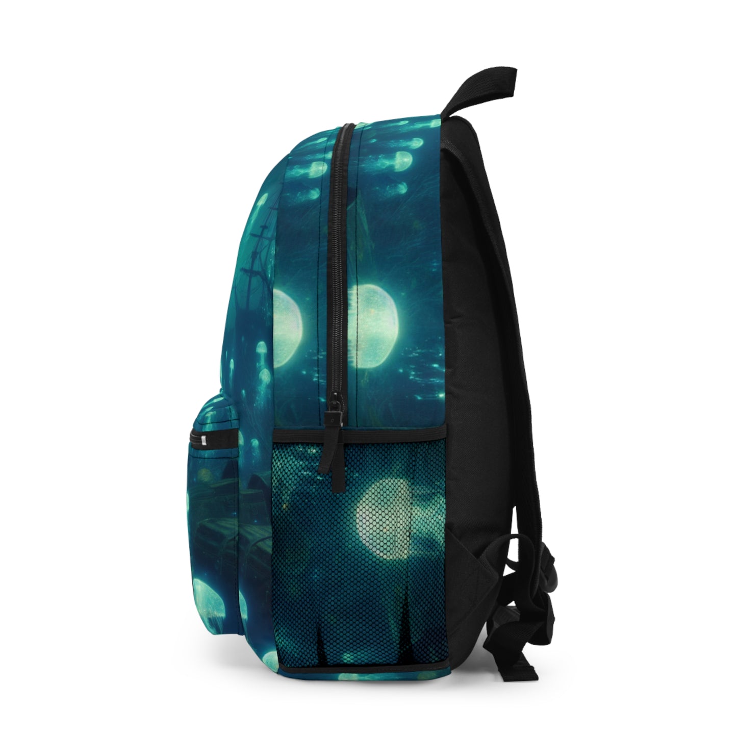 "Glowing Jellyfishes in the Deep" - The Alien Backpack