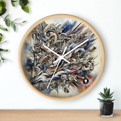 Titre : « Défier les tabous : au-delà des frontières de l'art transgressif » - The Alien Wall Clock Transgressive Art