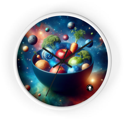 "Galactic Fruit Salad" - The Alien Wall Clock