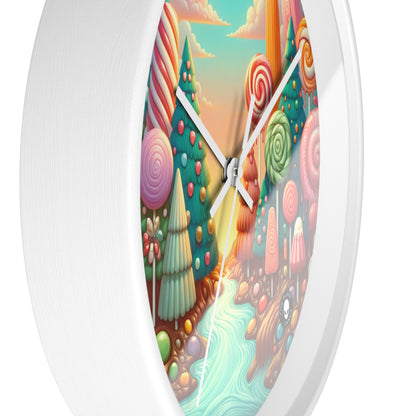 "Sugar Rush Forest" - L'horloge murale extraterrestre