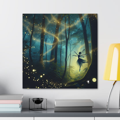 "Enchanted Forest: Firefly Dance" - The Alien Canva