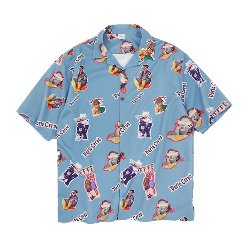 Camisa de playa hawaiana 