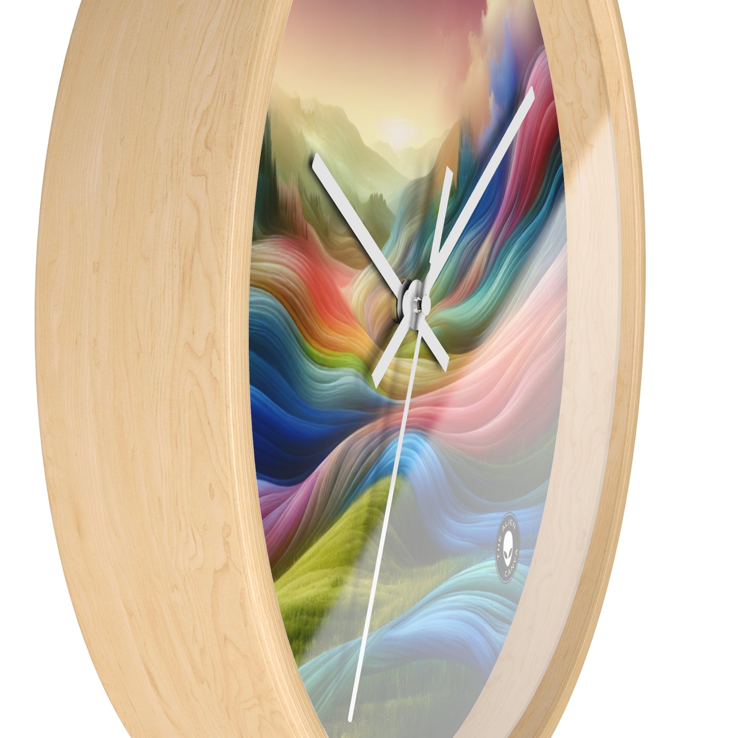 "Emotionally Charged Dreamscape" - The Alien Wall Clock