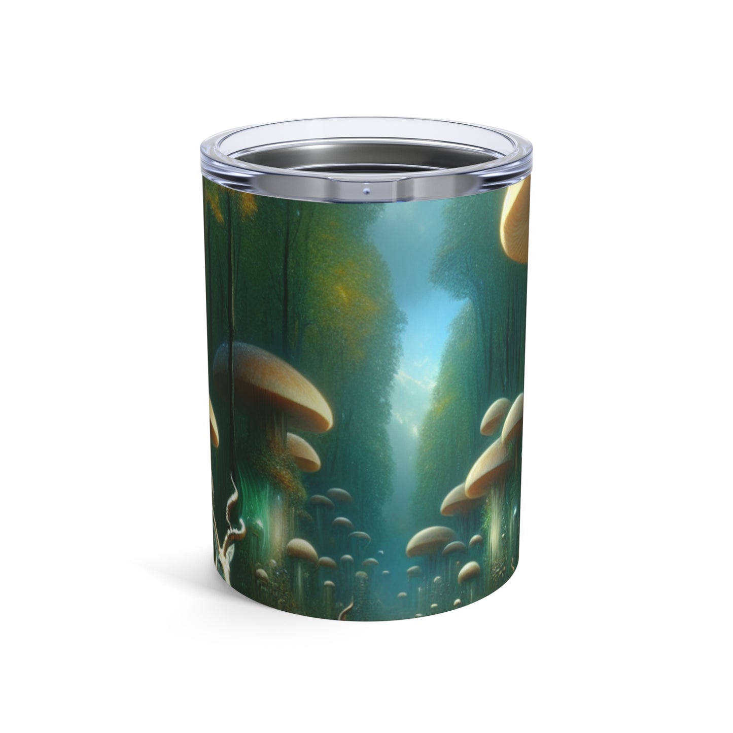 "Arboleda de hongos místicos": vaso extraterrestre de 10 oz