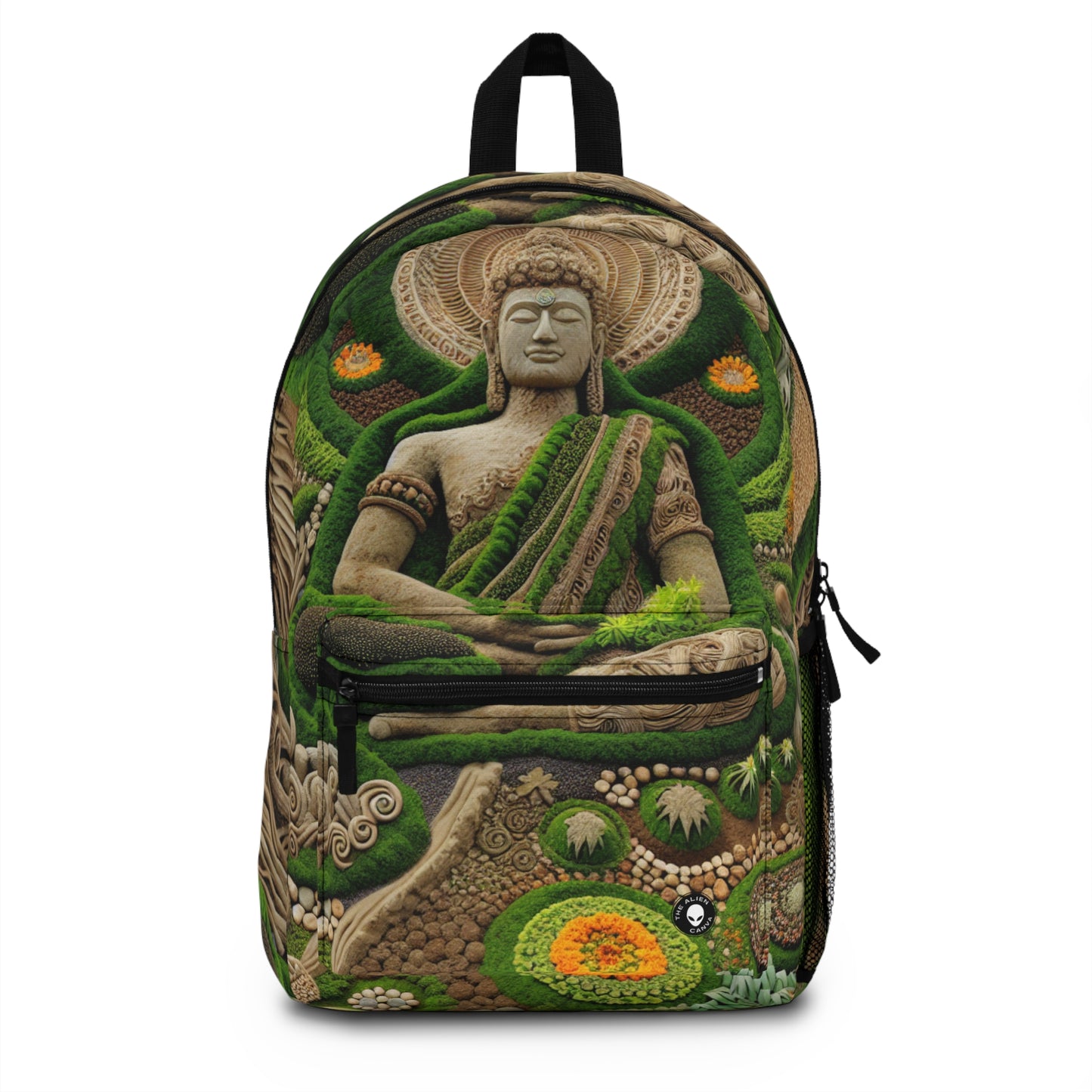 "Forest Mandala: A Harmony of Nature" - The Alien Backpack Earth Art