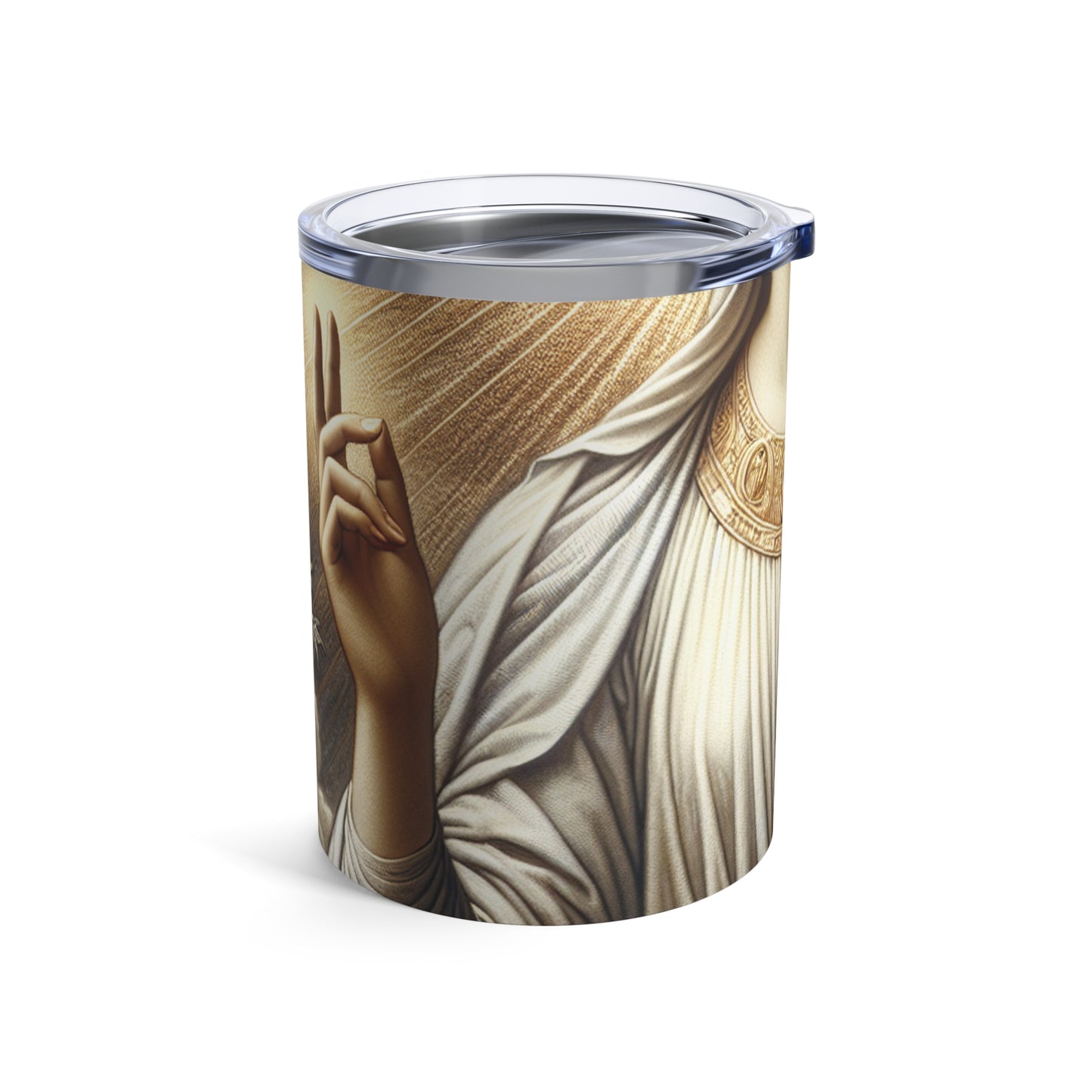 "La Madone Radiante" - L'Alien Tumbler 10oz Art Religieux