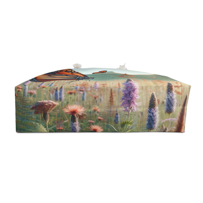 "A Monarch in Wildflower Meadow" - The Alien Weekender Bag Realism Style