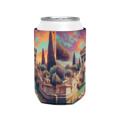 "Modern Roman: Neoclassical Portrait of Elegance" - The Alien Can Cooler Sleeve Neoclassicism