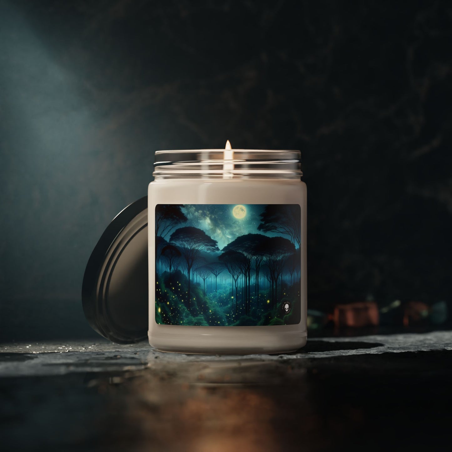 "Moonlit Enchantment" - The Alien Scented Soy Candle 9oz