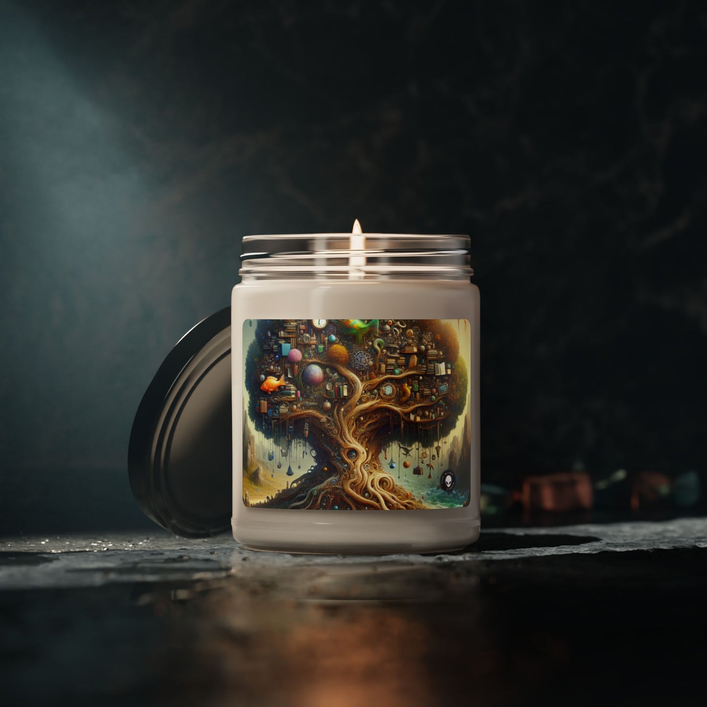 "The Tree of Curiosities" - The Alien Scented Soy Candle 9oz