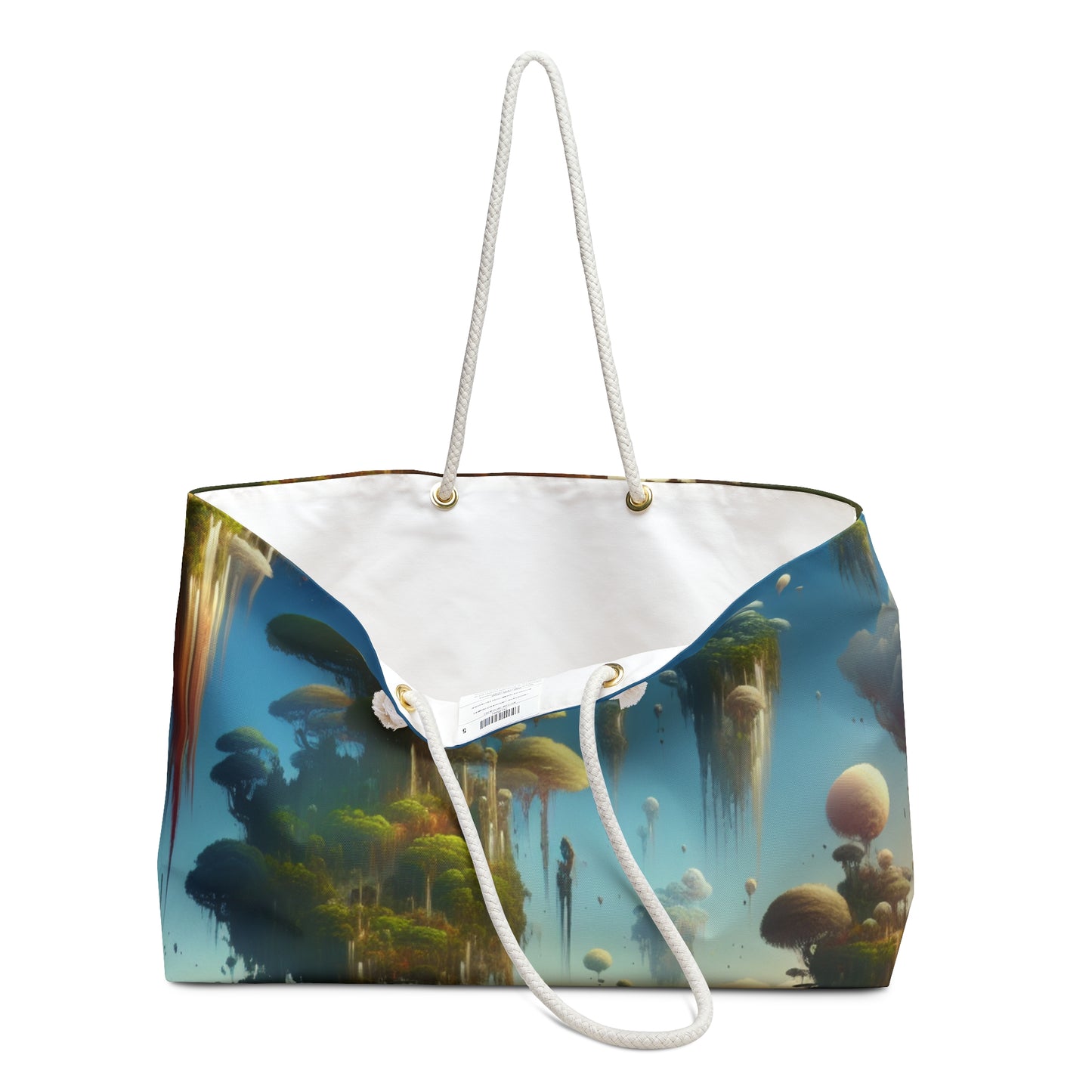 "Island Sky: A Surreal Ecosystem" - The Alien Weekender Bag