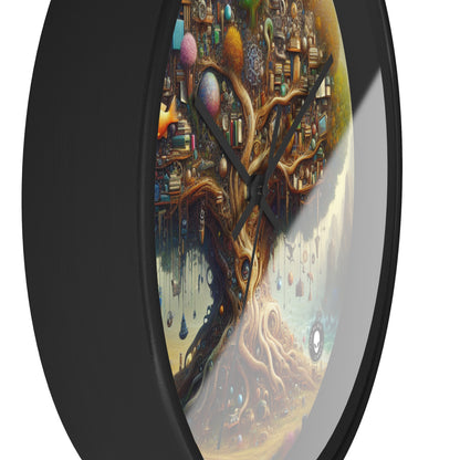 "The Tree of Curiosities" - The Alien Wall Clock