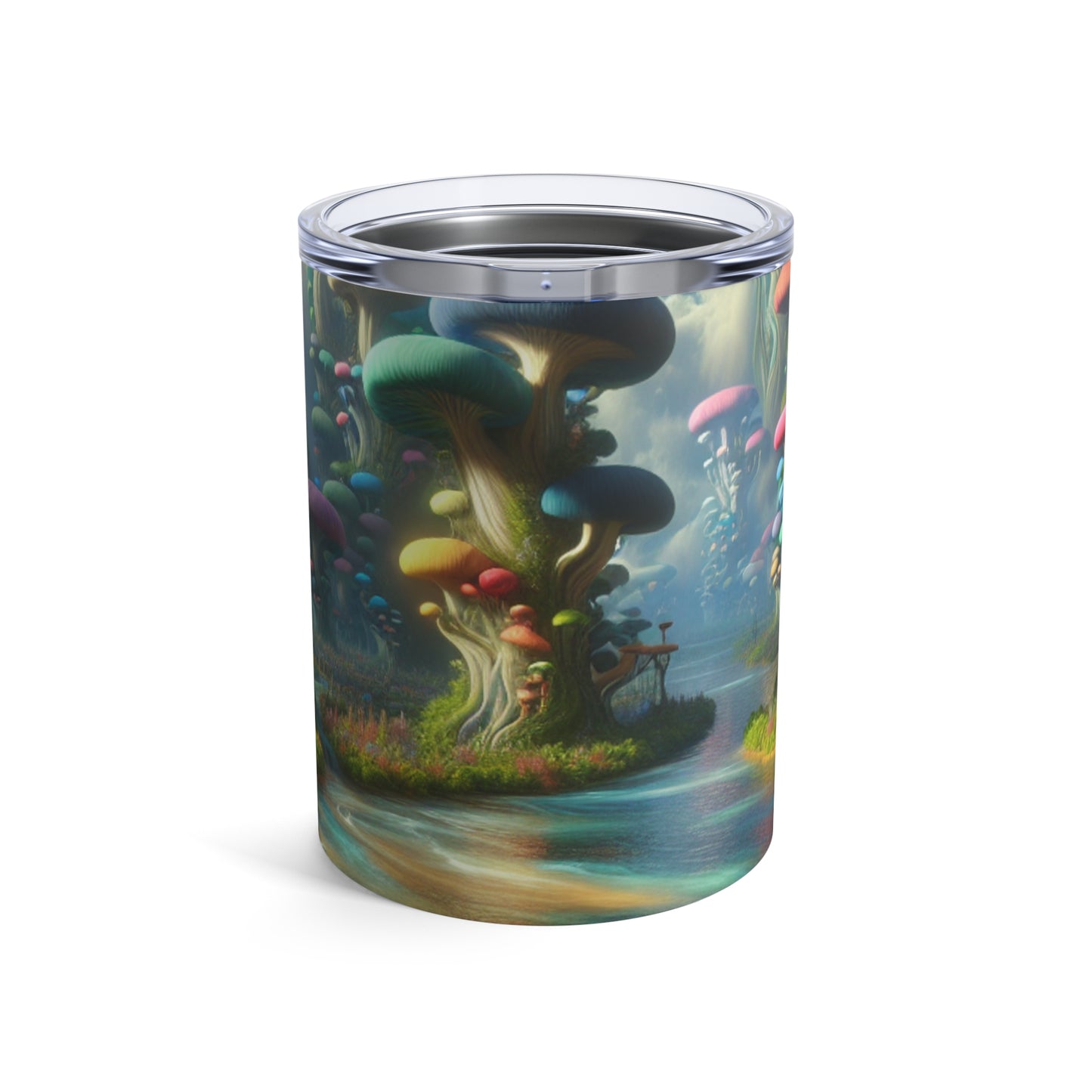 "El país de las maravillas de los hongos místicos": vaso extraterrestre de 10 oz