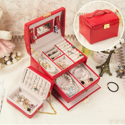 Necklace and bracelet storage box