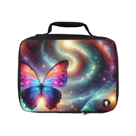 "Galactic Butterfly: A Cosmic Spectacle"- The Alien Lunch Bag